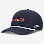 Auburn Legacy Basketball Rope Rise Men's Nike College Adjustable Hat - Navy