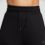 Joggers de French Terry de tiro alto de 7/8 para mujer Nike Dri-FIT One