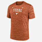 Playera universitaria Nike Dri-FIT para hombre Texas Sideline Velocity