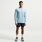 Camisola de running Dri-FIT com fecho a 1/4 Nike Stride para homem