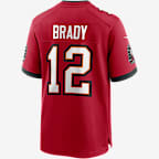 NFL Tampa Bay Buccaneers (Tom Brady) Men's Game Jersey