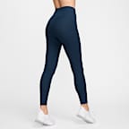 Nike Zenvy Rib Women's High-Waisted 7/8 Leggings