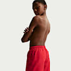 나이키 스윔 브레이커 주니어(남아) 7인치 브리프 라인드 발리 쇼츠