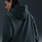 Sudadera con gorro con cierre completo oversized para mujer Nike Sportswear Phoenix Fleece (talla grande)