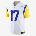 Puka Nacua Los Angeles Rams Men's Nike Dri-FIT NFL Limited Football Jersey - White
