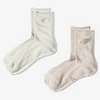 Nike Everyday Elevated Micro-Crew Socks (2 Pairs) - Multi-Colour
