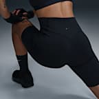 Nike Universa Women's High-Waisted 8" Biker Shorts with No Front Seam