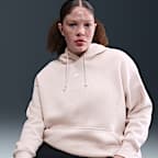 Sudadera con gorro sin cierre oversized de tejido Fleece para mujer Nike Sportswear Phoenix (talla grande)