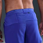 Shorts de correr Dri-FIT de 13 cm con forro de ropa interior para hombre Nike Stride