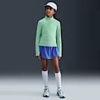 Nike Girls' Dri-FIT Long-Sleeve 1/4-Zip Top