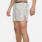 กางเกงวิ่งขาสั้น 5 นิ้วมีซับในผู้ชาย Nike Dri-FIT Run Division Stride