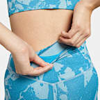 Nike One Luxe Icon Clash Women's Mid-Rise Pocket Training Leggings