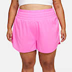 Nike Dri-FIT One Women's Ultra High-Waisted 3" Brief-Lined Shorts (Plus Size)