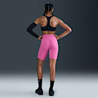 Nike One Women's High-Waisted 8" Biker Shorts with Pockets