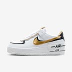 White/Black/Metallic Gold
