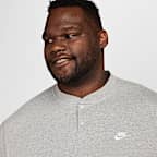 Henley de manga larga para hombre Nike Club