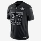Nick Bosa San Francisco 49ers Salute to Service Men's Nike Dri-FIT NFL Limited Jersey - Black