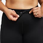 Nike Go Women's High-Waisted 20.5cm (approx.) Biker Shorts with Pockets (Plus Size)