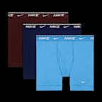 Nike Dri-FIT Essential Cotton Stretch Ropa interior para hombre (paquete de 3)