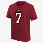 Bucky Irving Tampa Bay Buccaneers Big Kids' Nike NFL T-Shirt - Red