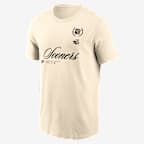 Oklahoma Script Men's Nike College T-Shirt - Natural