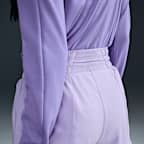 ナイキ ワン ウィメンズ Dri-FIT ミッドライズ ランニングショートパンツ (インナー付き)