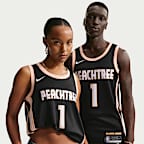 Jalen Johnson Atlanta Hawks City Edition Men's Nike NBA Swingman Jersey - Black