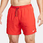 Shorts de correr Dri-FIT de 18 cm con forro de ropa interior para hombre Nike Stride
