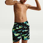 Nike Swim Breaker Volley-Shorts mit integriertem Slip (jüngere Kinder, Jungen, ca. 10 cm)