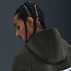 Nike Tech Men's Full-Zip Fleece Windrunner Jacket with Reflective Accents