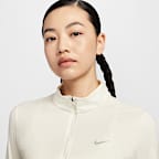나이키 스위프트 여성 드라이 핏 UV 쿼터집 러닝 탑