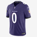 Roquan Smith Baltimore Ravens Men's Nike Dri-FIT NFL Limited Jersey - Purple