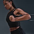 Nike One Fitted Women's Dri-FIT Cropped Tank Top