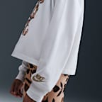 Nike Little Kids' Printed Club Long Sleeve T-Shirt and Leggings Set