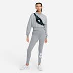 Nike Sportswear Essential Women's High-Waisted Logo Leggings