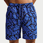 나이키 스윔 브레이커 남성 7인치 브리프 라인드 발리 쇼츠