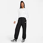 Nike Sportswear Club Fleece Women's Mid-Rise Oversized Tracksuit Bottoms