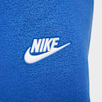 Conjunto de dos piezas de sudadera con gorro para niños talla pequeña Nike Full-Zip Club Set