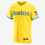 Jersey de béisbol Authentic para hombre MLB Boston Red Sox City Connect (Rafael Devers)