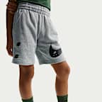 Nike Sportswear Club frottéshorts til store barn (jente)