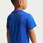 Playera Legend para niños talla pequeña Nike Dri-FIT