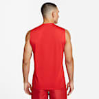 Camiseta sin mangas Dri-FIT con protección contra los rayos UV para hombre Nike Swim Hydroguard Essential