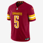 Jayden Daniels Washington Commanders Men's Nike Dri-FIT NFL Limited Jersey - Burgundy