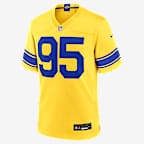 Myles Garrett Los Angeles Rams Men's Nike NFL Game Jersey - Gold