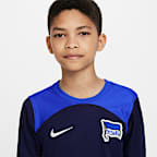 Maillot de foot Nike Dri-FIT Hertha BSC 2022/23 Stadium Extérieur pour ado