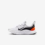 White/Safety Orange/Black