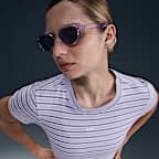 Playera a rayas slim para mujer Nike Sportswear Chill Knit