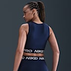 Nike Pro Dri-FIT kort damesinglet