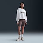 ナイキ スポーツウェア フェニックス フリース ウィメンズ オーバーオーバーサイズド クルーネック フレンチ テリー スウェットシャツ