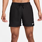 Shorts de playa o alberca de 13 cm para hombre Nike Swim Logo Tape Lap
